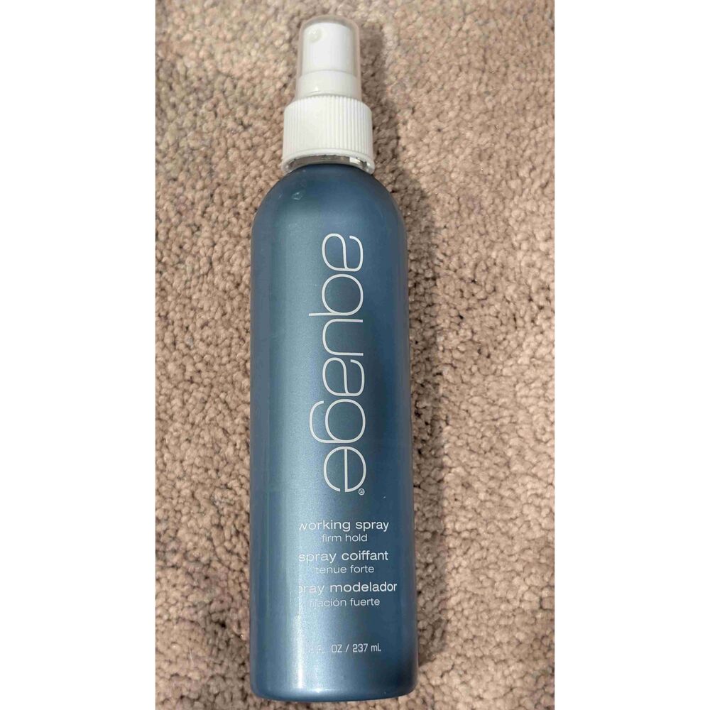 Aquage No Color Firm Hold Non Aerosol Curl Working Spray